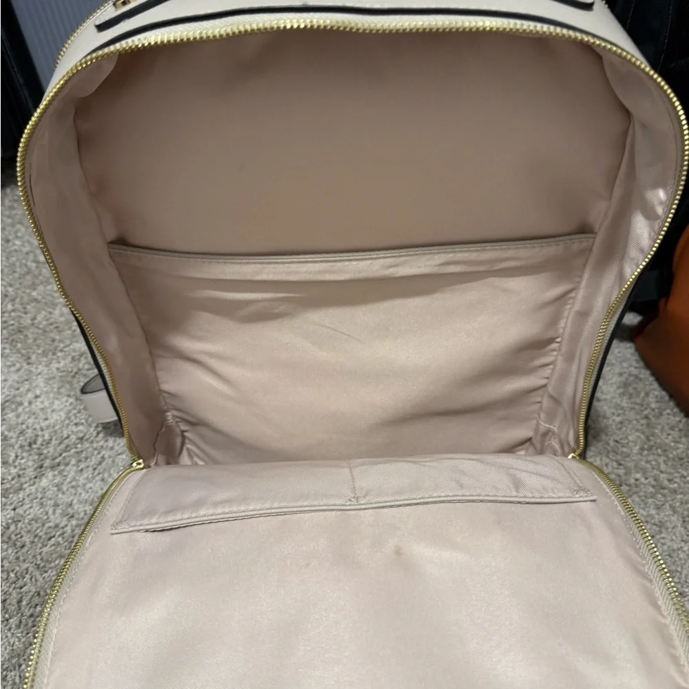 Calpak Kaya Laptop Backpack- cream - Picture 2 of 4